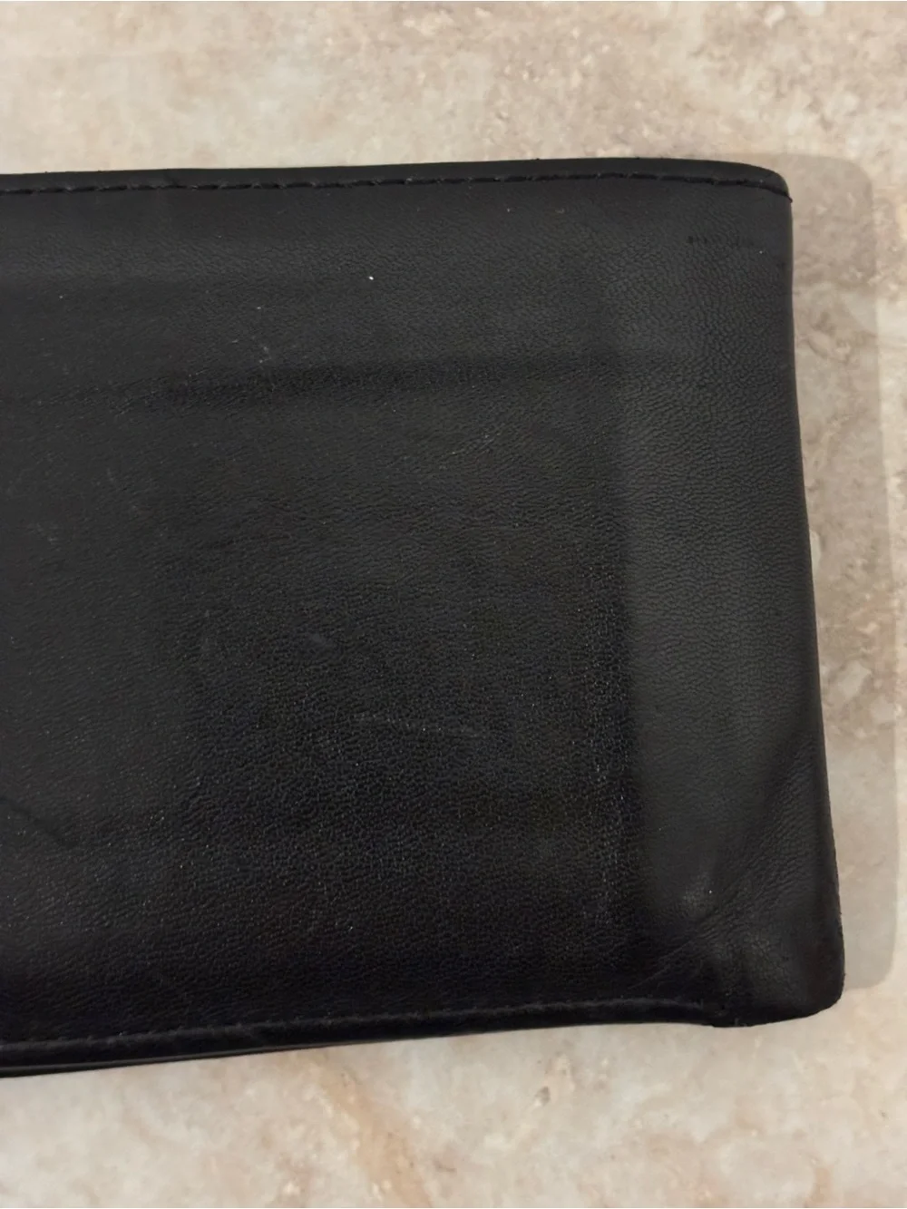 Polo by Ralph Lauren Classic Black Leather Bifold Wallet